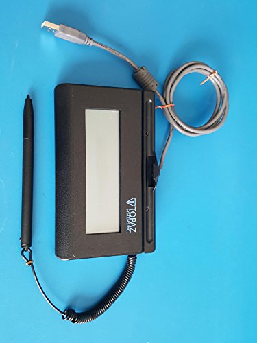 TOPAZ Model T-LBK460-HSB-R USB Electronic SigLite 1x5 Signature Capture Pad (Non-Backlit). Please look at all the pictures, you will receive what you see in the picture.