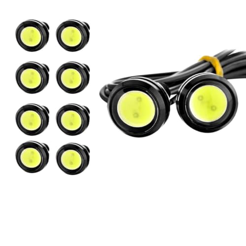 Luces LED Ojo de Águila Evita Accidentes por Poca Visibilidad con Aluminio IP67 para Coche