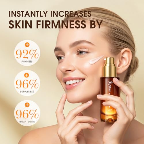 Retinol Collagen Serum for Face: Anti Aging & Anti Wrinkle Repair Peptide Serum with Boost Hydration Formula - Day/Night Facial Firming Neck Plump Skin Care for Women/Men(1.70 Fl Oz) - Image 4