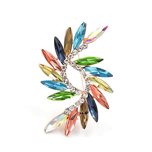 Broches en cristal de haute qualité, bijoux de mariage raffinés