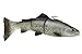 Savage Gear 3D 6" Line Thru Trout Swimbait, Dirty Silver, 1 1/2 oz
