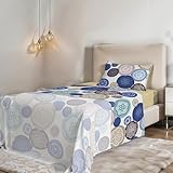 Set Lenzuola Letto Piazza e Mezzo, Made in Italy, Microfibra – Completo Letto, Lenzuolo sotto con angoli 120x200, Lenzuolo Sopra e Federa, Murrine