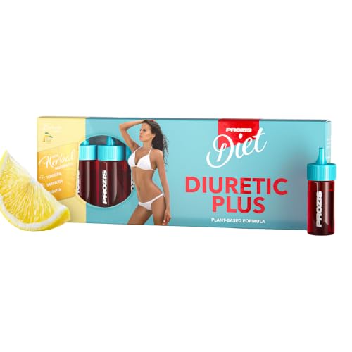 Diurético natural Prozis Diuretic Plus con extractos de plantas en viales monodosis