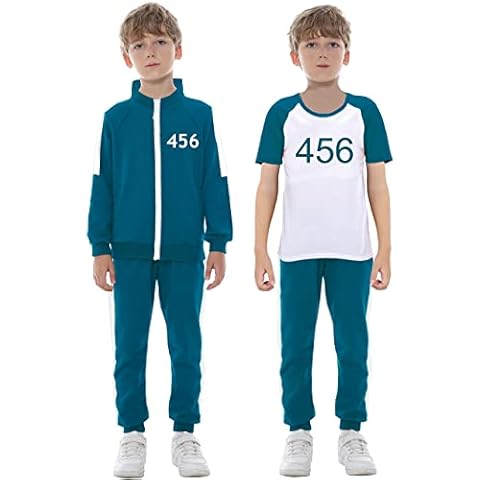 Moyisea Game Costume Cosplay 067/456/001 Cosplay Suits Christmas Carnival Costumes Hobbies Tracksuit Sweatshirt Jackets Pants Suits for Kids Boy Girl Cover