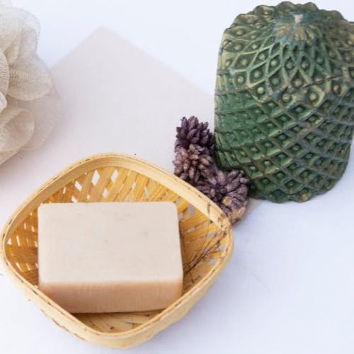 Image of DeBelle Almond & Oats Natural Handmade Soap Combo of 5(100 gm each) | Moisturizing, Exfoliating & Gentle for All Skin Types