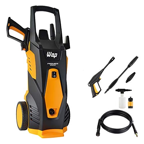 WAP Lavadora de Alta Pressão PREMIER 2600, 360L/h, com Bico Turbo, Jato em Leque e Concentrado, 2000psi 1800W 220V WAP Lavadora de Alta Pressão PREMIER 2600, 360L/h, com Bico Turbo, Jato em Leque e Concentrado, 2000psi 1800W 220V