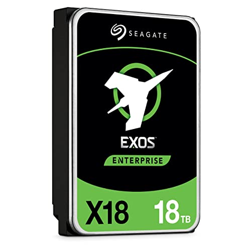 image for Seagate Exos X18 18TB Enterprise HDD - CMR 3.5 Inch Hyperscale SATA 6G