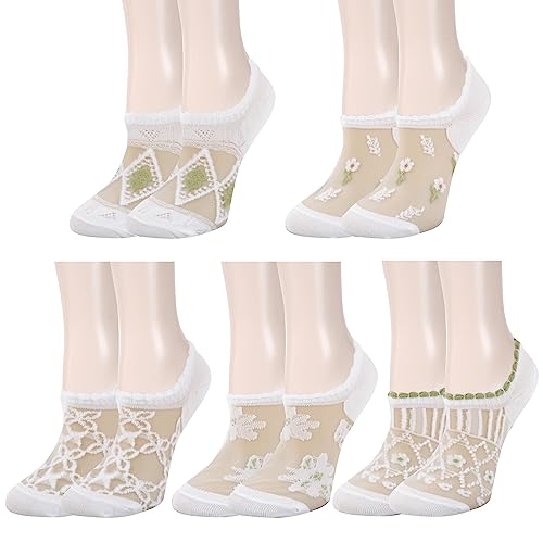 Benefeet Sox Sheer No Show Socks Women Girls Cute Thin Mesh Low Cut Liner Socks for Loafers Boat Shoes3