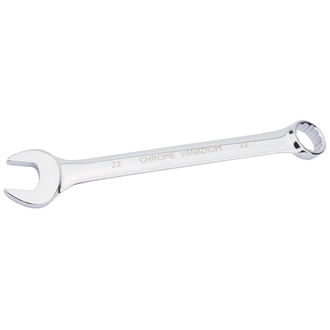 Draper 35215 Hi-Torq Short Pattern Metric Combination Spanner, 22 mm Size