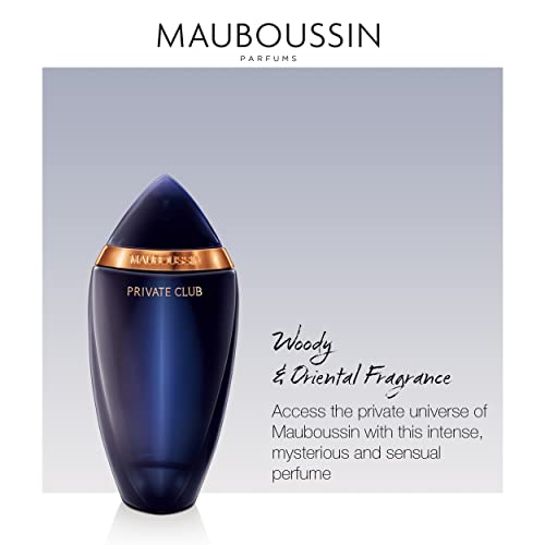Mauboussin - Private Club 100ml (3.3 Fl Oz) - Eau de Parfum for Men - Woody & Oriental Scents - Image 4