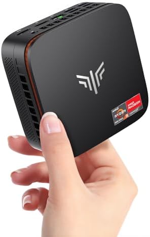 NiPoGi Pinova P1 Mini PC AMD Ryzen 4300U W-11 Pro(hasta 3,7GHz),8...