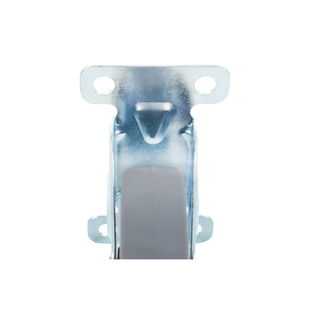 vidaXL Ruedas fijas 24 unidades 75 mm