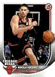 2025-26 BOWMAN #157 NIKOLA VUCEVIC CHICAGO BULLS BASKETBALL OFFICIAL TRADING CARD OF NBA