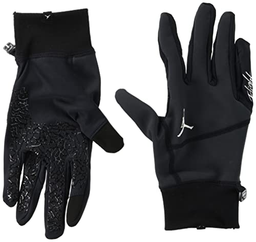 Nike Herren Jordan Hyperstorm Handschuheinlagen, Schwarz/Schwarz/Segel, XL