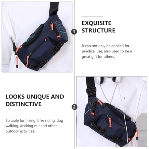 Riñonera de nylon Lurrose duradera y cómoda con diseño ergonómico 3