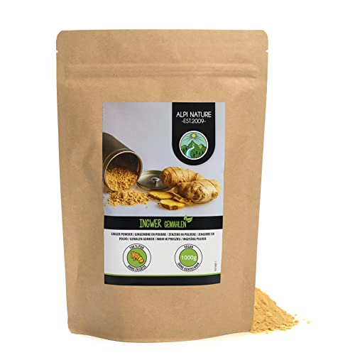 1 Libbra Di Polvere Di Zenzero Biologico, Radice Essiccata, T&egrave; Kosher Certificato, Cucina, Cottura Al Forno, Rimedio Disidratato Per La Nausea, 100% Puro, All'ingrosso - Italia