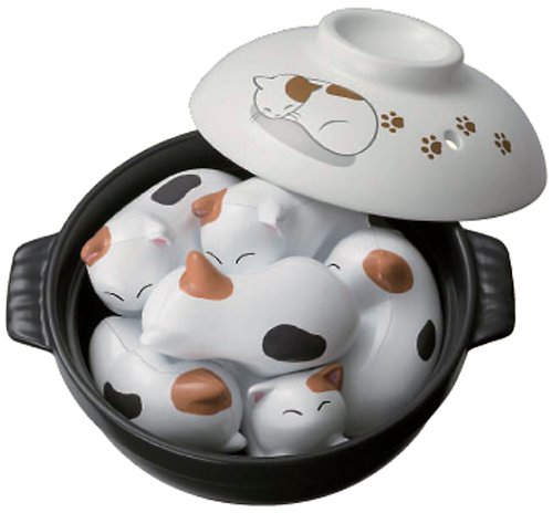 Amazon.co.jp: にゃんこ鍋パズル みけねこ : おもちゃ