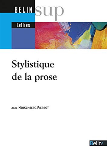 Télécharger Stylistique de la prose livre En ligne