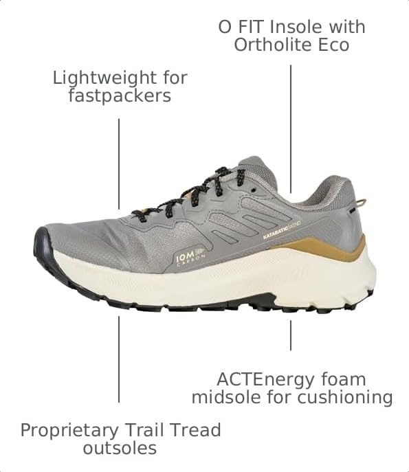 Image of Oboz Men's Katabatic Wind Low Hiking Shoe