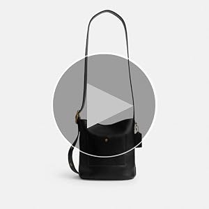 バッグ Vintage Coach Bleecker Bucket Bag Black COACH® | Bleecker Bucket Bag