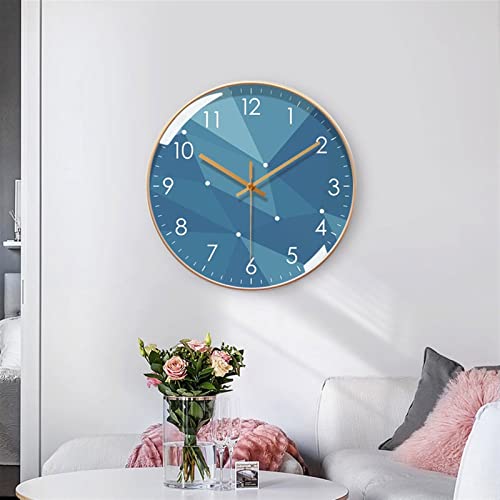 Horloge murale décorative art géométrique XJBTBA grand format - 4