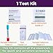 EZCHECK® At-Home iFOB Test (1 Test) Immunochemical Fecal Occult Blood Test (FIT) for Colon Health Screening, Colon Cancer Screening, Colorectal Cancer Screening, Colon Disease Test