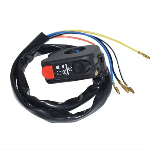 Interrupteur Moto pour Guidon 7/8 Pouces - Bouton Marche Arrêt Universel