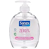  SANEX jabón líquido de manos zero sensitive dosificador 300 ml