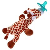 Kisangel Chupete de Juguete de Felpa Animal Chupete Titular