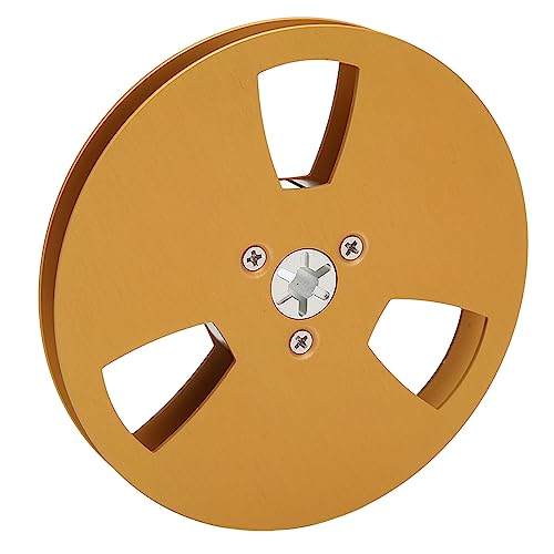 Carrete abierto de aluminio de 1/4 y 5 pulgadas para grabadoras de cinta de bobina 2