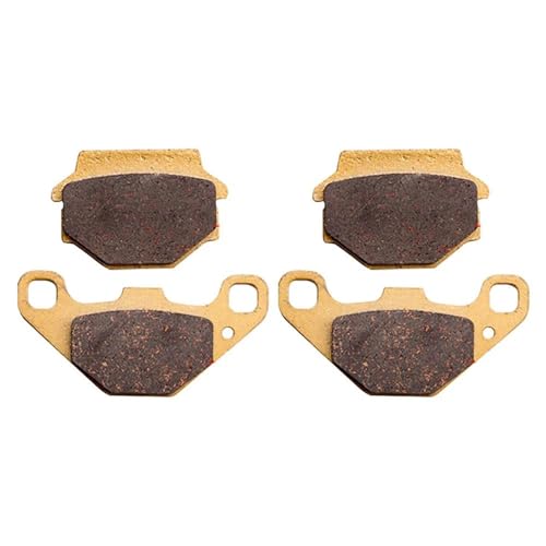 Plaquettes de frein moto Kawasaki KX500B avec garnitures durables 1986
