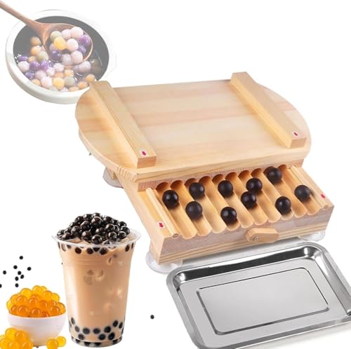 Dispositivo de acero inoxidable para fabricar perlas de tapioca con ventosa estable 2