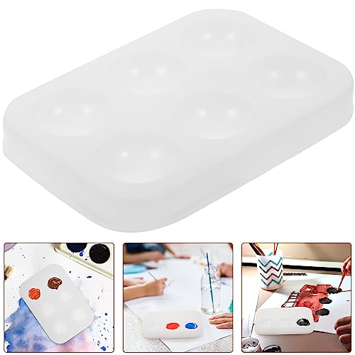 Paleta de acuarela de silicona vacía y compacta para pintura acrílica u óleo 3