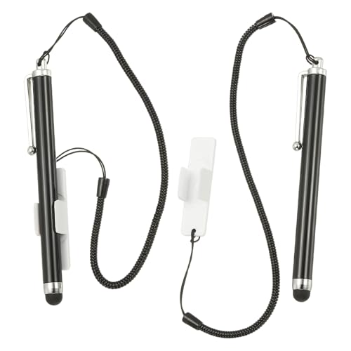 Stylo capacitif pour écran de voiture et navigation GPS avec fixation à ressort