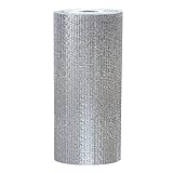EconoHome Heat Reflecting Insulation Roll - 3mm Foam Core, Double-Sided Aluminum Heat Shield Sheet - Light Reflective Thermal Material for Weatherproofing, Condensation, Sound