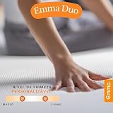 Emma Colchão Solteiro Duo Comfort – 88x188x18 cm, Conforto de Dupla Face, Suporte ideal para o corpo, Alta Durabilidade, Capa Lavável, 100 Noites de Teste, 10 anos de garantia glide