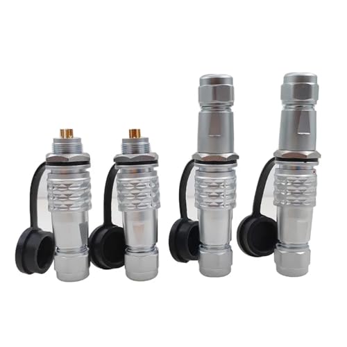 Conector SF12 hembra y macho metálico, enchufe de 3 pines para panel 4