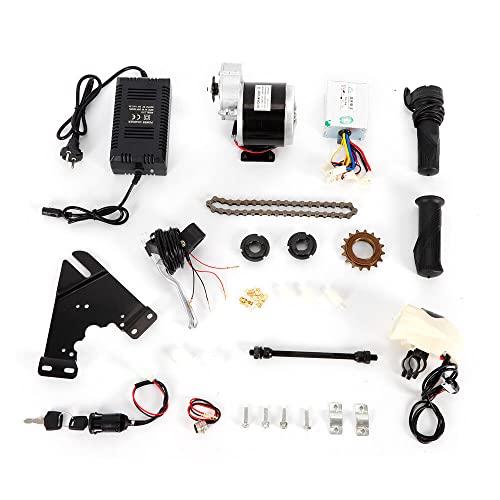 Zawayine 24V 350W Electric Bicycle Conversion Kit Powerful E Bike Rear Wheel Motor Hub, 3300 Rpm Bike Conversion Kit, Electric Bike Kits For 22-28 Inchs Regular Bicycles #TOP20
