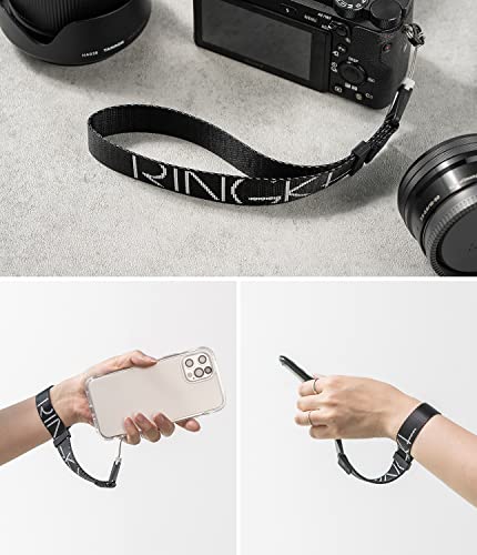 Image of Ringke Hand Strap [Anti Theft & Drop] Multipurpose Adjustable Wrist Lanyard with Easy Release Buckle for iPhone /Galaxy /Pixel Phone Cases, Cameras, etc