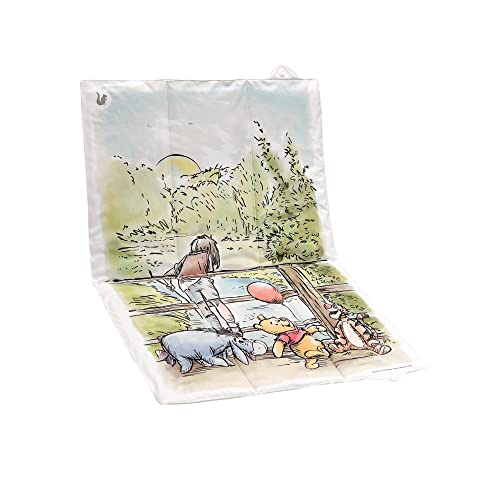 keeeper Fasciatoio Portatile, Winnie the Pooh, Ideale per i Viaggi, Superficie Confortevole, Facile da Pulire, Antek, Bianco