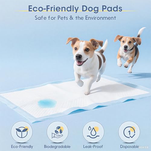 Image of XL Pee Pads for Dogs - 50 Count, 35.4 inch x 31.4 inch Leak-Proof Potty Pads, Extra Large Super Absorbent Dog Pee Pads for Puppies, Small & Medium Dogs, Ideal for Potty Training and Housebreaking