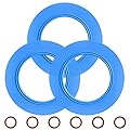 Flush Valve Seal for American Standard, 3 Pack Upgraded Silicone Material 7301111-0070A American Standard Toilet Parts Replacement for Champion 4 and Eljer Titan 4