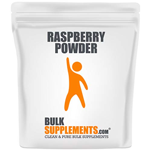 BulkSupplements.com Raspberry Powder - Berry Powder - Fruit Powder - Smoothie Powder - Antioxidant Powder - Ketones Powder - Keto Pills Weight Loss (250 Grams - 8.8 oz)