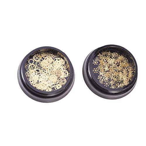 Minkissy toppe per unghie di Natale 2 astucci di