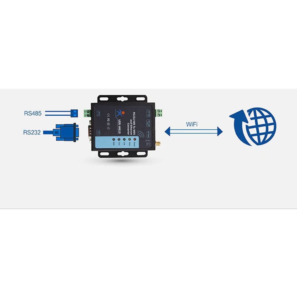 W610 HTTPS Serial RS232 Wireless Server Converter Servidor Web Integrado