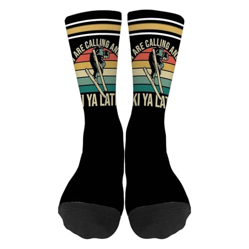 The Snow Are Calling And I Must Go Mens Cotton Socks