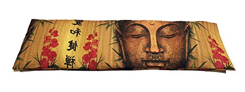 COVERBAGBCN Saco térmico Cervical con Doble Funda con Semillas de Trigo y Lavanda - Buda