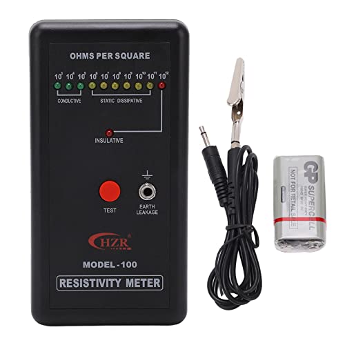 Image of Tester Static Electricity Tester Meter Measuring Instrument for Materials