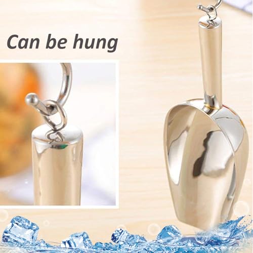 Trituradora de hielo manual de 3 piezas con mazo, bolsa absorbente y cuchara para el hogar 5