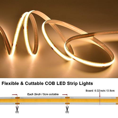Tira LED COB LumBelle recargable 2.01 m blanco cálido miniatura 4